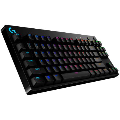 LOGITECH G PRO X TKL LIGHTSPEED Mechanical Gaming Keyboard - BLACK - US INT'L - TACTILE