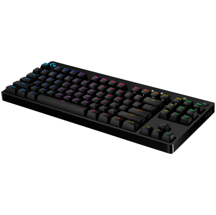 LOGITECH G PRO X TKL LIGHTSPEED Mechanical Gaming Keyboard - BLACK - US INT'L - TACTILE