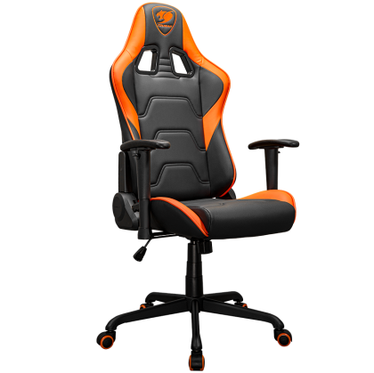 COUGAR Armor Elite Gaming Chair, Adjustable Design, Breathable PVC Leather, Class 4 Gas Lift Cylinder, Full Steel Frame, 2D Adjustable Arm Rest, 160º Reclining, Adjustable Tilting Resistance