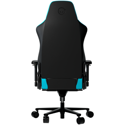 LORGAR Base 311, Gaming chair, PU eco-leather, 1.8 mm metal frame, multiblock mechanism, 4D armrests, 5 Star aluminium base, Class-4 gas lift, 75mm PU casters, Black + blue