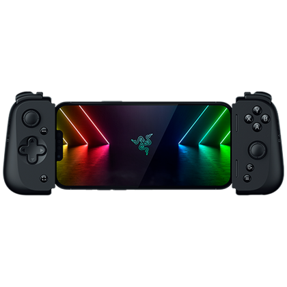 Razer Kishi V2, Gaming controller for Iphone, Console-Quality Mobile Gaming Controls, Universal Fit with Extendable Bridge, Stream PC and Consol Games, Pass through charging