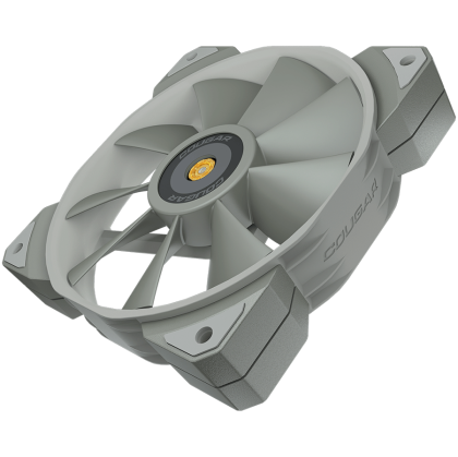COUGAR MHP 120 White (3 Fan Pack), 120mm 4-pin PWM fan, 600-2000RPM, HDB Bearing, Anti-vibration Dampers, Extension Cable + Low-Noise Adapter, Case + Radiator screws, 82.48 CFM, 4.24mm H20, 34.5 dBA (Max)