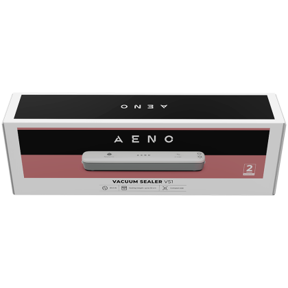 AENO Vacuum sealer VS1: 85W, 65kPa, 2 modes: Vac+Seal, Seal, Compact size, Max Pocket Width 30 cm