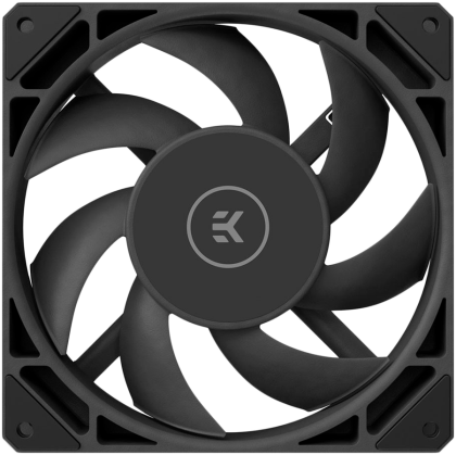 EK-Loop Fan FPT 140 - Black (600-2200rpm), 140mm fan, 4-pin PWM, 44.56dBA (max. RPM)