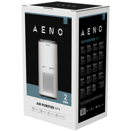 AENO Air Purifier AP4, UV lamp, ionization, CADR 200 m³/h, 35m2, carbon filter + Hepa H13