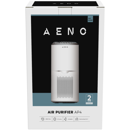 AENO Air Purifier AP4, UV lamp, ionization, CADR 200 m³/h, 35m2, carbon filter + Hepa H13