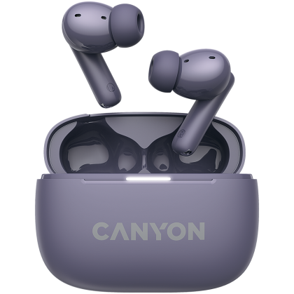 CANYON headset OnGo TWS-10 ANC+ENC Purple