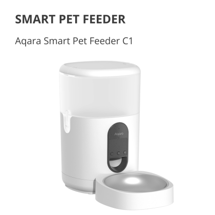 Pet Feeder C1: Model No: PETC1-M01; SKU: AM036GLW01