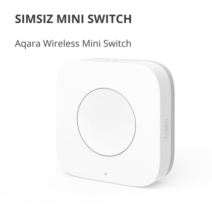 Aqara Wireless Mini Switch: Model No: WXKG11LM; SKU: AK010UEW01