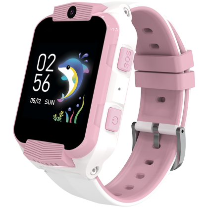 CANYON kids watch Cindy KW-41 4G Camera Music White Pink