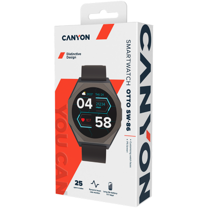 CANYON smart watch Otto SW-86 Black