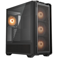 COUGAR MX600 PC Case, Mid Tower, Black