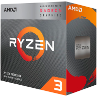 AMD CPU Desktop Ryzen 3 4C/4T 3200G (4.0GHz,6MB,65W,AM4) box, RX Vega 8 Graphics, with Wraith Stealth cooler