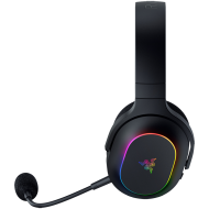 Razer Barracuda X Chroma, Gaming Headset, Black, Oval Ear Cushions, 2.4 GHz Wireless / Bluetooth, Breathable Fabric with Memory Foam Cushions, Detachable Razer™ HyperClear Cardioid Mic, 7.1 Surround sound: Only available on Windows 10 64-bit (or higher)