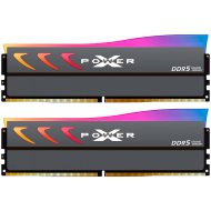 Silicon Power XPOWER Storm DDR5 RGB Gaming UDIMM, 32GB(16GBx2), 6000MT/s (PC5-48000) CL36  Dual Pack 1.35V