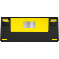 LORGAR KBP7075W, Wireless 75% Mechanical Gaming Keyboard Pro, Black/yellow, EN layout
