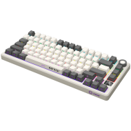 LORGAR KBP7075W, Wireless 75% Mechanical Gaming Keyboard Pro, Beige, EN layout