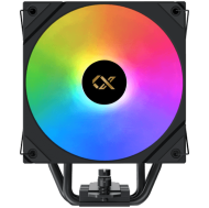 AK4 Digital (Black, ARGB & Digital LED Panel Top Cover, ARGB PWM Fan, Intel Backplate, Mini ARGB LED Controller)