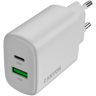 CANYON charger OnCharge 200 20W 1xPD 1xQC EU White