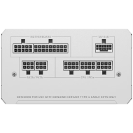 Corsair RMe White Series, RM850e White, 850 Watt, Cybenetics Gold Certified, Fully Modular Power Supply