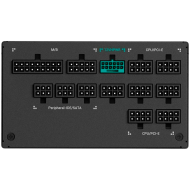 DeepCool PX1300-P, 1300W, 80 Plus PLATINUM, Fully Modular, Flat Black Cables, 135mm FDB Fan, Fluid Dynamic Bearing, 150x160x86mm (W x L x H), ATX 3.0, OPP/OVP/SCP/OTP/OCP/UVP/NLO/SIP, 12Y, R-PXD00P-FC0B-EU