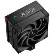 DeepCool AK400 DIGITAL PRO, CPU Air Cooler, 1x120mm FT12 SE PWM Fan, Digital Display, ARGB, Core Touch Technology 2.0, 4 Heatpipes, LGA1851/1700/1200/115x, AMD AM5/AM4, 126x97x159 mm(LxWxH), 3Y, R-AK400-BKAPMN-G