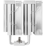 DeepCool AG620 WH ARGB V2, CPU Air Cooler, 2x120mm ARGB PWM Fan, Core Touch Technology 2.0, 6 Heatpipes, White, LGA1851/1700/1200/115x, AMD AM5/AM4, 129x136x161 mm(LxWxH), 2Y, R-AG620-WHAMMN-GJD