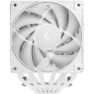 DeepCool AG620 WH ARGB V2, CPU Air Cooler, 2x120mm ARGB PWM Fan, Core Touch Technology 2.0, 6 Heatpipes, White, LGA1851/1700/1200/115x, AMD AM5/AM4, 129x136x161 mm(LxWxH), 2Y, R-AG620-WHAMMN-GJD