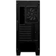 MSI MAG FORGE 120A AIRFLOW, Mid-Tower, ATX/M-ATX/ITX, 2x USB 3.2 Gen 1 Type-A, 1x Audio/1x Mic, LED On/Off Button, ARGB Hub, 6x 120mm ARGB Fans, Mesh Panel, 4mm Tempered Glass