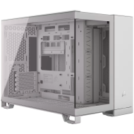 Corsair 2500X Tempered Glass mATX Mid-Tower, White