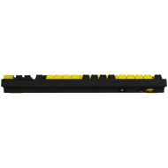 LORGAR KBP70TKLW, Wireless TKL Mechanical Gaming Keyboard Pro, Black/yellow, EN layout