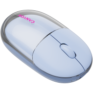 CANYON mouse OnClick 24 BT/ Wireless Transparent/Blue