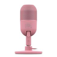 Razer Seiren V3 Mini - Quartz Pink, Ultra-compact Streaming Microphone