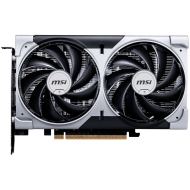 MSI Video Card NVIDIA GeForce RTX 5060 8G VENTUS 2X OC, 8GB GDDR7, 128-bit, 2535 MHz Boost, 3840 CUDA Cores, PCIe 5.0 (x8), 3x DP 2.1b, HDMI 2.1b, RAY TRACING, Dual Fan, 145W TDP, 8-pin PCIe Power, G-SYNC, 2-Slot, 3Y