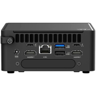 NUC 15 PRO/RNUC15CRHI300002/Core 3 100U 15W/Intel Arc graphics/no RAM/no Storage/Intel Wi-Fi 7 BE202/USB Total - 7/4 USB Type-A/3 USB Type-C (1x USB3.2 + 2x TB4)/2x HDMI 2.1/Support Displays - 4x 4K/no OS/EU Cord/Kit (L6)/Tall/EAN:4711387949924