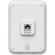 Ubiquiti UniFi U70IW Wall mounted WiFi 7 AP with 4 spatial streams and an integreated 2.5GbE PoE switch desined for hospitality enviorments