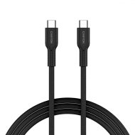 CANYON cable OnWire 60CL C-C 60W COLOR Braided 1m Black
