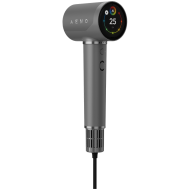 High Speed Hair Dryer, Grey, 220V-240V~50-60Hz, 1500W, Voice Control, Ionizer, Touch LCD, Infrared Nursing, Infrared Distance Protection, AI Control, Gravity Sensor 110000RPM, Noise less than 67dB