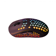 Canyon 7keys Gaming 2.4G wireless mouse, KA8 sensor, DPI up to 1600, rubber coating on panel, Huano 1million switch, 45cm PVC cable, ABS material. 400mAh battery, size: 125.8*63.7*41mm, weight: 95g, Black