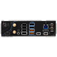 ASROCK MB Desktop B850 RIPTIDE Wi-Fi, AM5, 4x DDR5, 1x PCIe 5.0 x16, 1x Blazing M.2(PCIe Gen5x4), 3x Hyper M.2, 4x SATA3, RAID 0, 1, 10, 7.1 CH HD Audio, 1x HDMI, 9x USB 3.2, 8x USB 2.0, 3x USB-C, 2.5G LAN, 2x Wi-Fi 7, 1x HDMI, 1x SPDIF, ATX