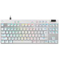 LOGITECH G PRO X TKL RAPID Gaming Keyboard - WHITE - US INT'L - USB - EMEA28i-935 - LINEAR