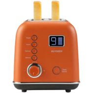 BUYDEEM 2 Slice Automatic Metal Toaster, model DT730E, color Koi Red, EU