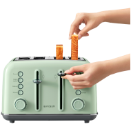 BUYDEEM 4 Slice Toaster, model DT640E, color Cozy Greenish, EU