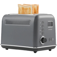 BUYDEEM 2 Slice Automatic Metal Toaster, model DT730E, color Ink Grey, EU