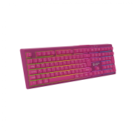 Canyon 105keys gaming keyboard,with 2.4G+ Bluetooth mode, battery 2000mAh, RGB backlight 3 types and 7 colors, size:407*119*19mm, PVC cable 1.8M , Black,weight:556+/-10g