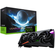 MSI Video Card Nvidia GeForce RTX 5070 12G VANGUARD SOC, 12GB GDDR7, 192bit, Effective Memory Clock: 28000MHz, Boost: 2640 MHz, 6144 CUDA Cores, PCIe 5.0, 3x DP 2.1b, HDMI 2.1b, RAY TRACING, Triple Fan, 1x16pin, 650W Recommended PSU, 3Y
