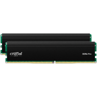 Crucial Pro OC 32GB Kit (2X16GB) DDR5-6400 UDIMM CL38 Black