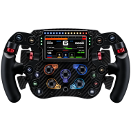 SIMAGIC FX Pro Steering Wheel with Color Screen ,Full Carbon Fiber, Six Paddles, QR50 Included. S203