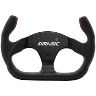 SIMAGIC C-Shaped Steering wheel without HUB, 325mm, Leather. S405