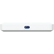 Ubiquiti UniFi UCG-Fiber-EU Desktop 10G Cloud Gateway with integrated PoE switch, Includes full UniFi application suite for device management, 5 Gbps routing with IDS/IPS, 10G SFP+ and (1) 10 GbE RJ45 WAN port, 10G SFP+ LAN port
